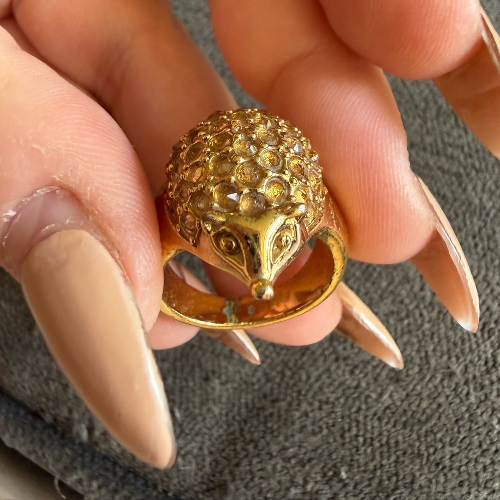 Kate Spade hedgehog ring - Picture 4 of 5